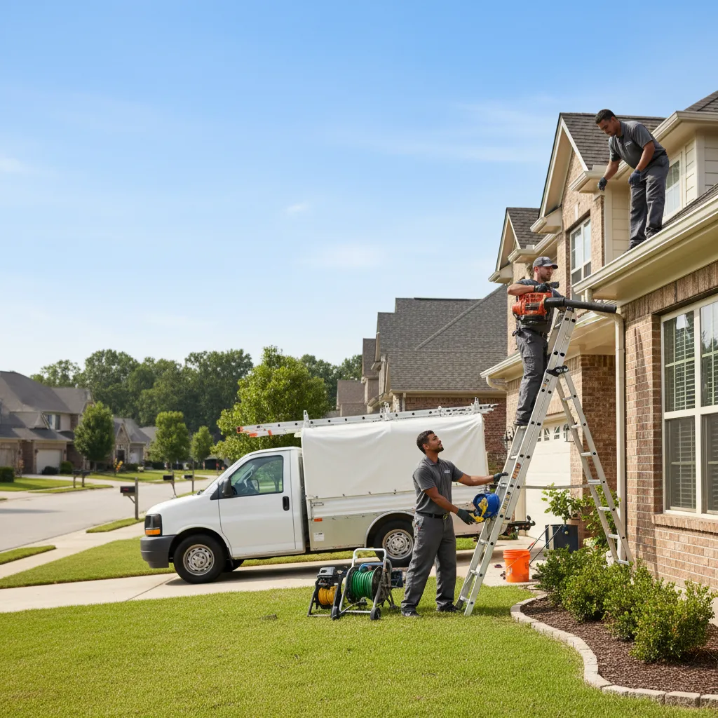 Home Gutter Service in Mauk, GA near me